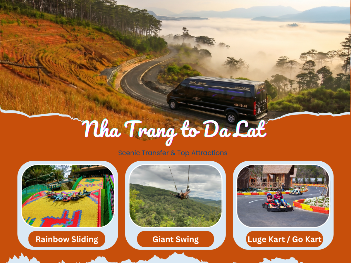 Nha Trang to DaLat Scenic Day Tour (Round Trip): Go-Kart, Mongo Land & Highland Views
