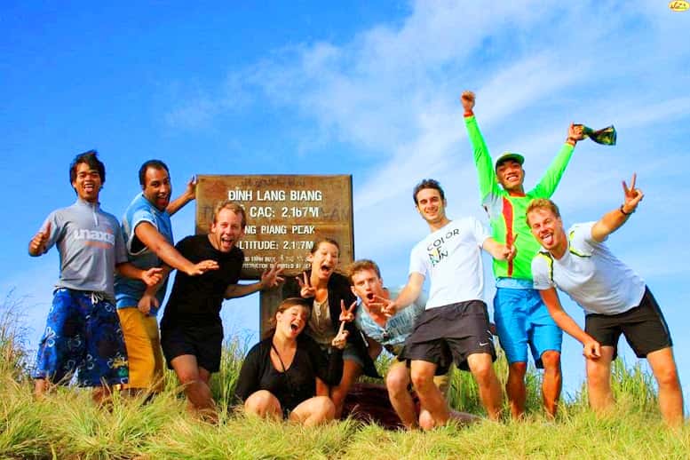 treking to Langbiang peak, Da Lat's roof, story love of Langbiang