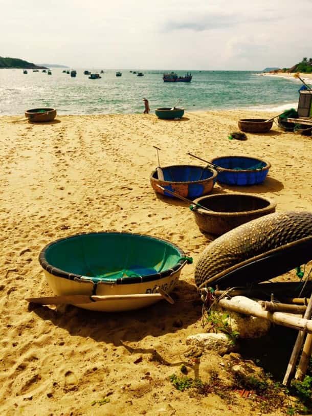 Bai Xep – home of the iconic round boats