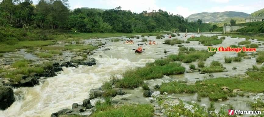 rafting in Dalat